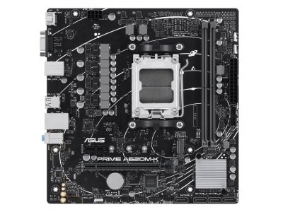 Материнская плата Asus Prime A620M-K, Socket AM5, AMD A620, mATX, RTL [90MB1F40-M0EAY0]