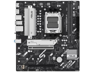 Материнская плата Asus Prime B850M-K, Socket AM5, AMD B850, mATX, RTL [90MB1LV0-M0EAY0]