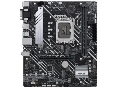 Материнская плата Asus Prime H610m-a D4-csm, Socket LGA 1700, Intel H610, mATX, RTL [90MB19P0-M0EAYC]