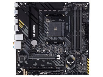 Материнская плата Asus Tuf Gaming B550m-plus, Socket AM4, AMD B550, mATX, RTL [90MB14A0-M0EAY0]