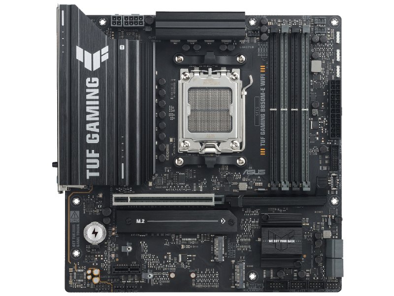 Материнская плата Asus Tuf Gaming B850m-e Wifi, Socket AM5, AMD B850, mATX, RTL [90MB1LS0-M0EAY0]