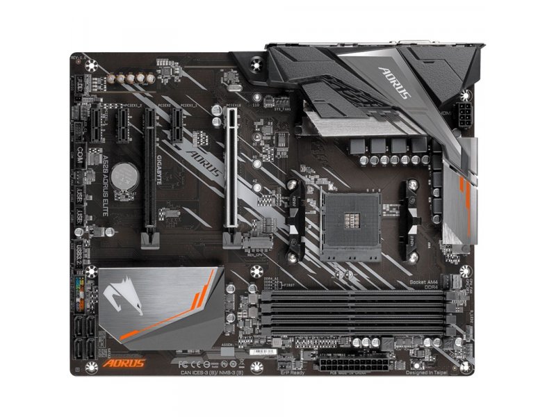 Материнская плата Gigabyte A520 Aorus Elite, Socket AM4, AMD A520, ATX, RTL