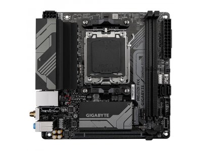 Материнская плата Gigabyte A620I AX, Socket AM5, AMD A620, mATX, RTL Материнская плата Gigabyte A620I AX, Socket AM5, AMD A620, mATX, RTL