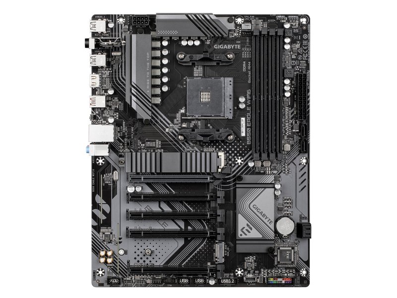 Материнская плата Gigabyte B550 EAGLE WIFI6, Socket AM4, AMD B550, ATX, RTL