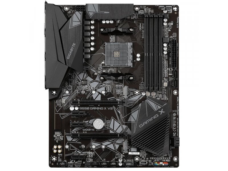 Материнская плата Gigabyte B550 Gaming X V2, Socket AM4, AMD B550, ATX, RTL