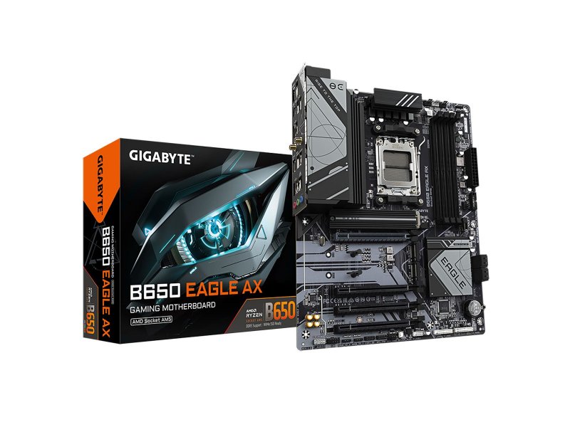 Материнская плата Gigabyte B650 Eagle Ax, Socket AM5, AMD B650, ATX, RTL