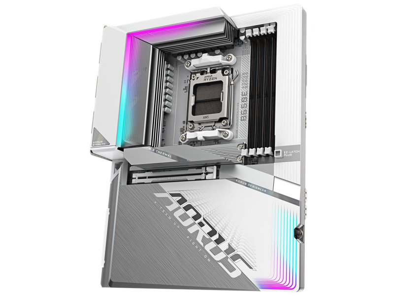Материнская плата Gigabyte B650e Aorus Stealth Ice, Socket AM5, AMD B650, ATX, RTL