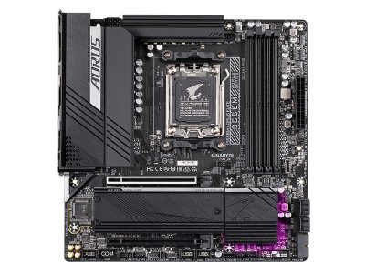 Материнская плата Gigabyte B650m Aorus Elite, Socket AM5, AMD B650, mATX, RTL Материнская плата Gigabyte B650m Aorus Elite, Socket AM5, AMD B650, mATX, RTL