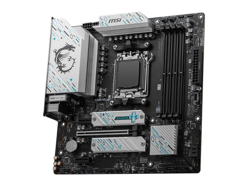 Материнская плата Gigabyte B650M Gaming Plus Wifi, Socket AM5, AMD B650, mATX, RTL
