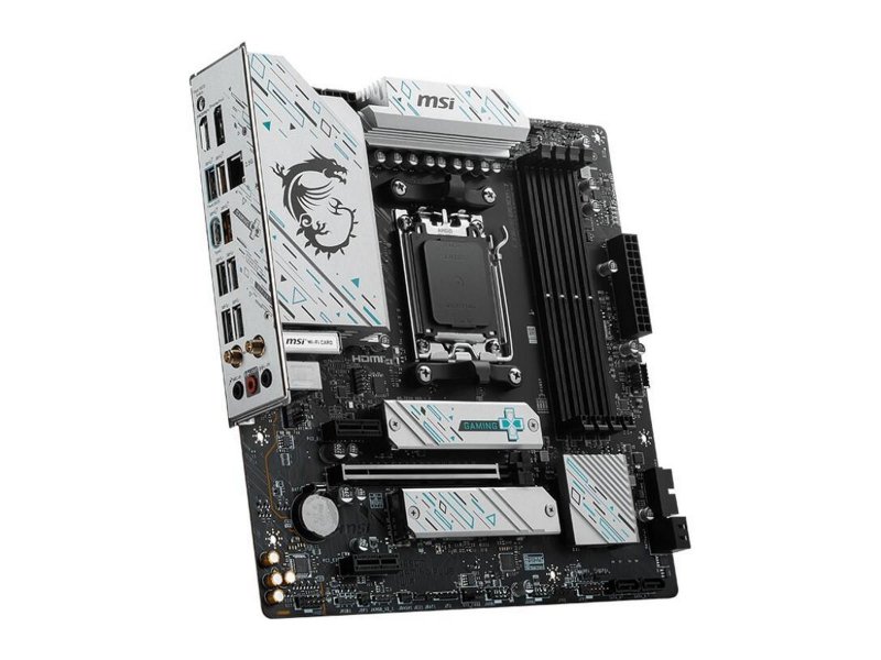 Материнская плата Gigabyte B650M Gaming Plus Wifi, Socket AM5, AMD B650, mATX, RTL