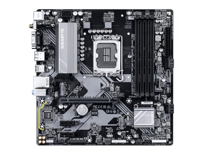 Материнская плата Gigabyte B760M D3HP WIFI6, Socket LGA 1700, Intel B760, mATX, RTL