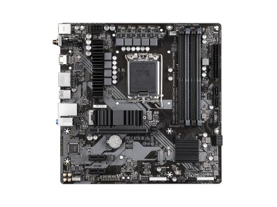 Материнская плата Gigabyte B760m Ds3h Ax, Socket LGA 1700, Intel B760, mATX, RTL