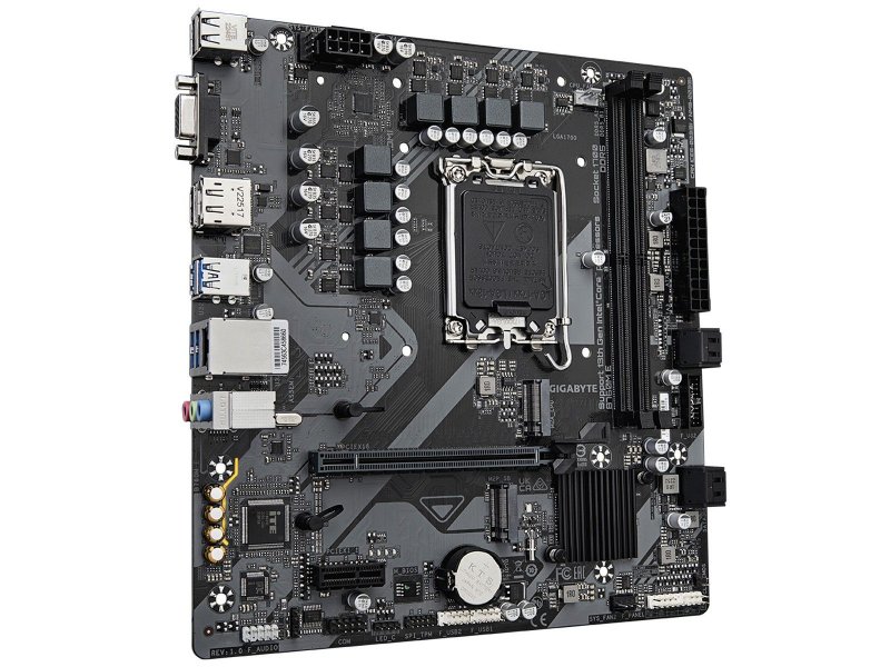 Материнская плата Gigabyte B760M E, Socket LGA 1700, Intel B760, mATX, RTL Материнская плата Gigabyte B760M E, Socket LGA 1700, Intel B760, mATX, RTL