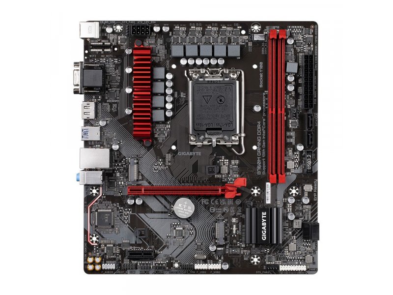 Материнская плата Gigabyte B760m Gaming Ddr4, Socket LGA 1700, Intel B760, mATX, RTL