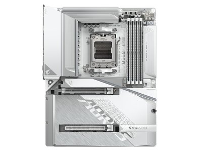 Материнская плата Gigabyte B850 Aorus Stealth Ice, Socket AM5, AMD B850, ATX, RTL Материнская плата Gigabyte B850 Aorus Stealth Ice, Socket AM5, AMD B850, ATX, RTL