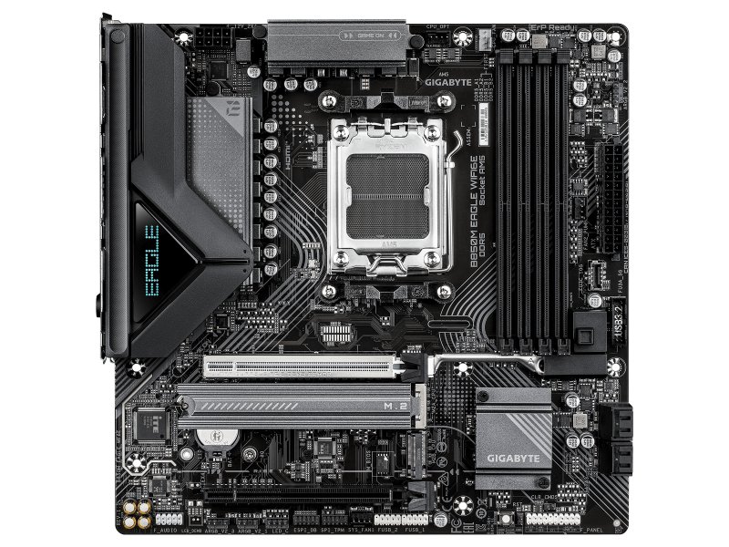 Материнская плата Gigabyte B850m Eagle Wifi6e, Socket AM5, AMD B850, mATX, RTL