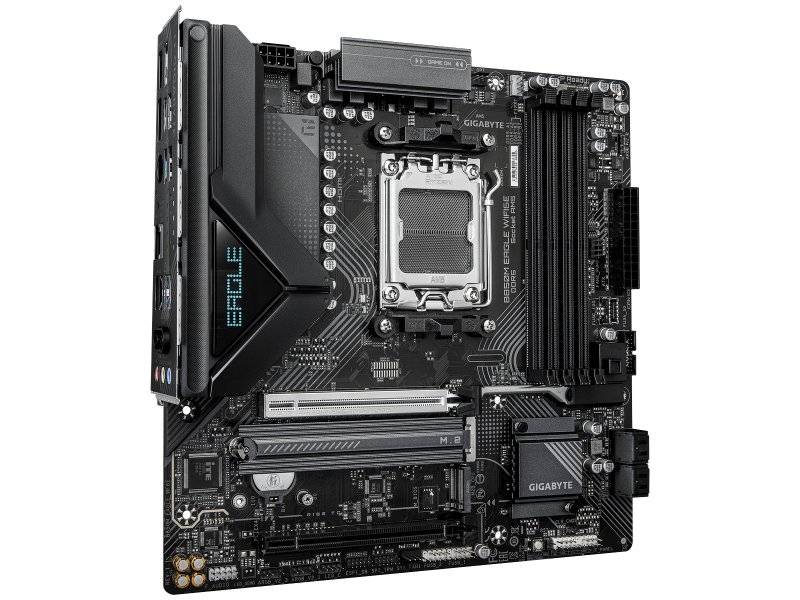Материнская плата Gigabyte B850m Eagle Wifi6e, Socket AM5, AMD B850, mATX, RTL Материнская плата Gigabyte B850m Eagle Wifi6e, Socket AM5, AMD B850, mATX, RTL