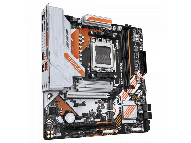 Материнская плата Gigabyte B850m Force, Socket AM5, AMD B850, mATX, RTL Материнская плата Gigabyte B850m Force, Socket AM5, AMD B850, mATX, RTL