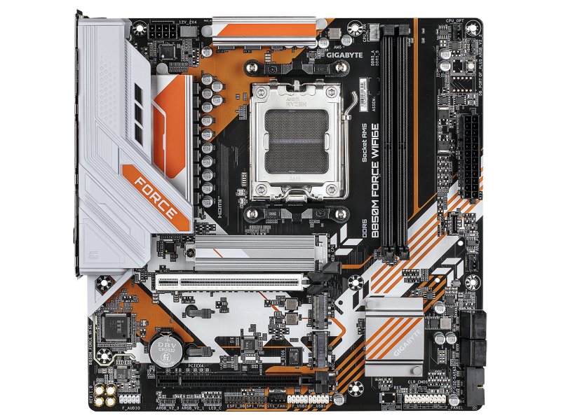 Материнская плата Gigabyte B850M Force Wifi6e, Socket AM5, AMD B850, mATX, RTL