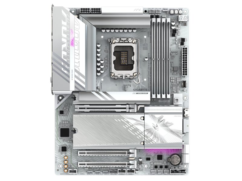 Материнская плата Gigabyte B860 Aorus Elite Wifi7 Ice, Socket LGA 1851, Intel B860, ATX, RTL