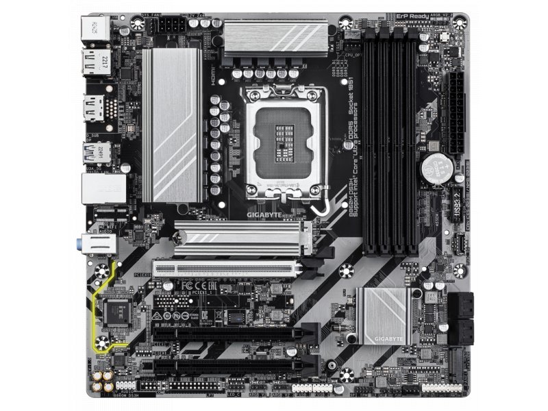 Материнская плата Gigabyte B860m Ds3h, Socket LGA 1851, Intel B860, mATX, RTL