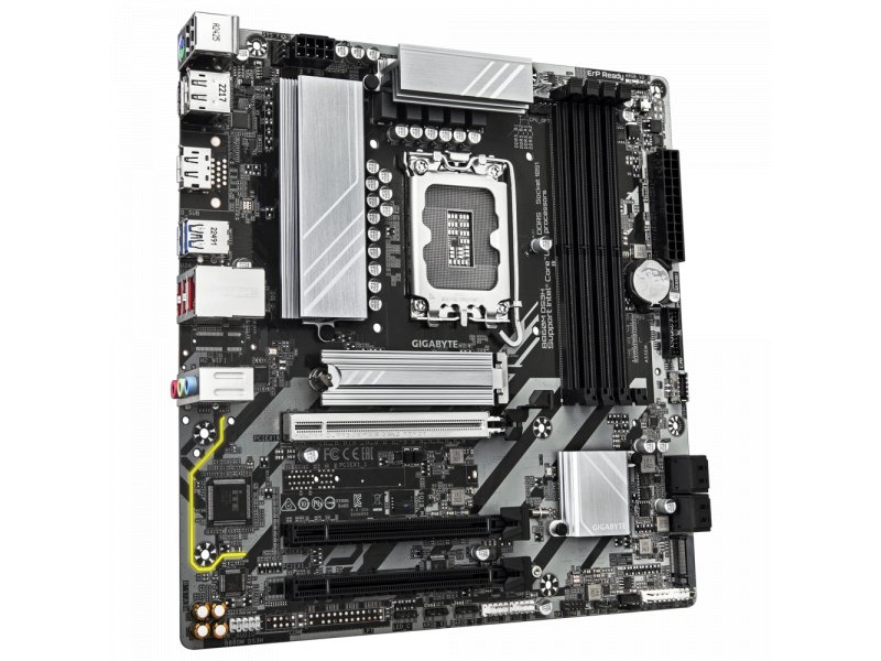 Материнская плата Gigabyte B860m Ds3h, Socket LGA 1851, Intel B860, mATX, RTL Материнская плата Gigabyte B860m Ds3h, Socket LGA 1851, Intel B860, mATX, RTL