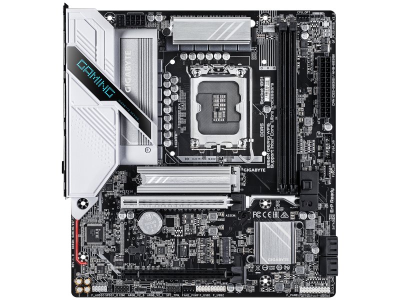 Материнская плата Gigabyte B860m Gaming Wifi6, Socket LGA 1851, Intel B860, mATX, RTL