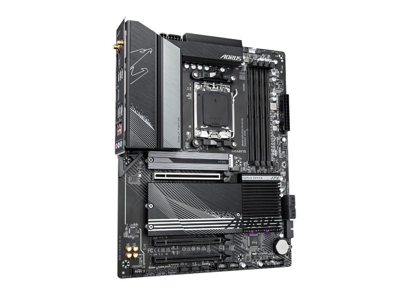Материнская плата Gigabyte Bad Pack B650 Aorus Elite Ax V2, Socket AM5, AMD B650, ATX, RTL Материнская плата Gigabyte Bad Pack B650 Aorus Elite Ax V2, Socket AM5, AMD B650, ATX, RTL