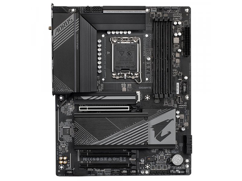 Материнская плата Gigabyte Bad Pack B760 Aorus Elite Ax, Socket LGA 1700, Intel B760, ATX, RTL
