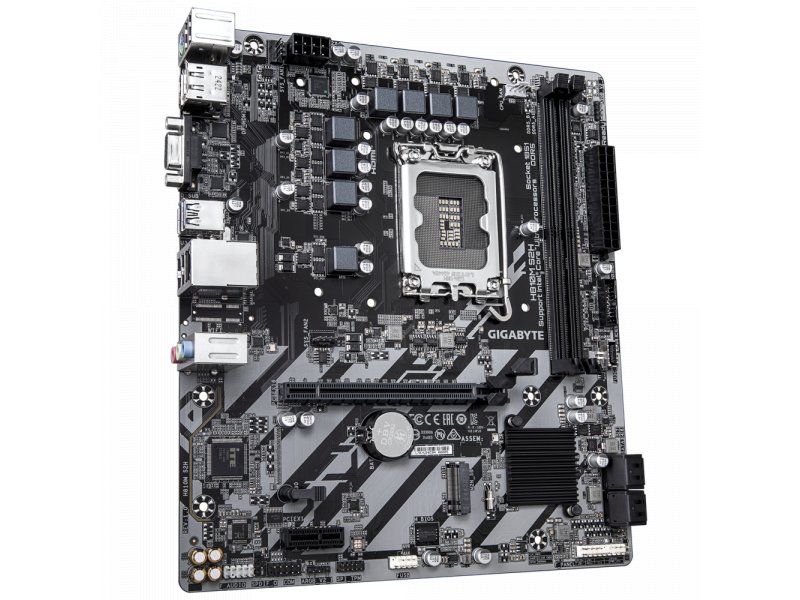 Материнская плата Gigabyte H810M H, Socket LGA 1851, Intel H810, mATX, RTL Материнская плата Gigabyte H810M H, Socket LGA 1851, Intel H810, mATX, RTL