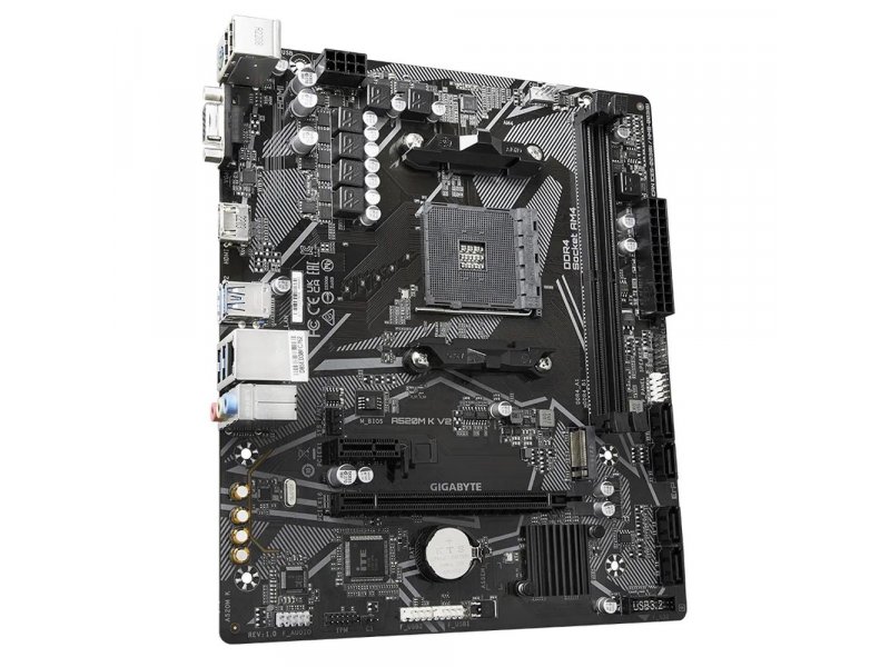 Материнская плата Gigabyte Ultra Durable A520M K V2, Socket AM4, AMD A520, mATX, RTL Материнская плата Gigabyte Ultra Durable A520M K V2, Socket AM4, AMD A520, mATX, RTL
