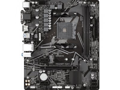 Материнская плата Gigabyte Ultra Durable A520M S2H, Socket AM4, AMD A520, mATX, RTL Материнская плата Gigabyte Ultra Durable A520M S2H, Socket AM4, AMD A520, mATX, RTL