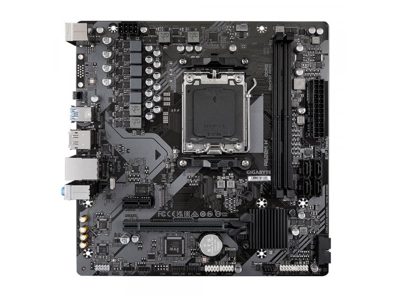 Материнская плата Gigabyte Ultra Durable A620M H, Socket AM5, AMD A620, mATX, RTL