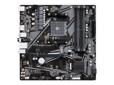 Материнская плата Gigabyte Ultra Durable B550M K WF6E, Socket AM4, AMD B550, mATX, RTL Материнская плата Gigabyte Ultra Durable B550M K WF6E, Socket AM4, AMD B550, mATX, RTL