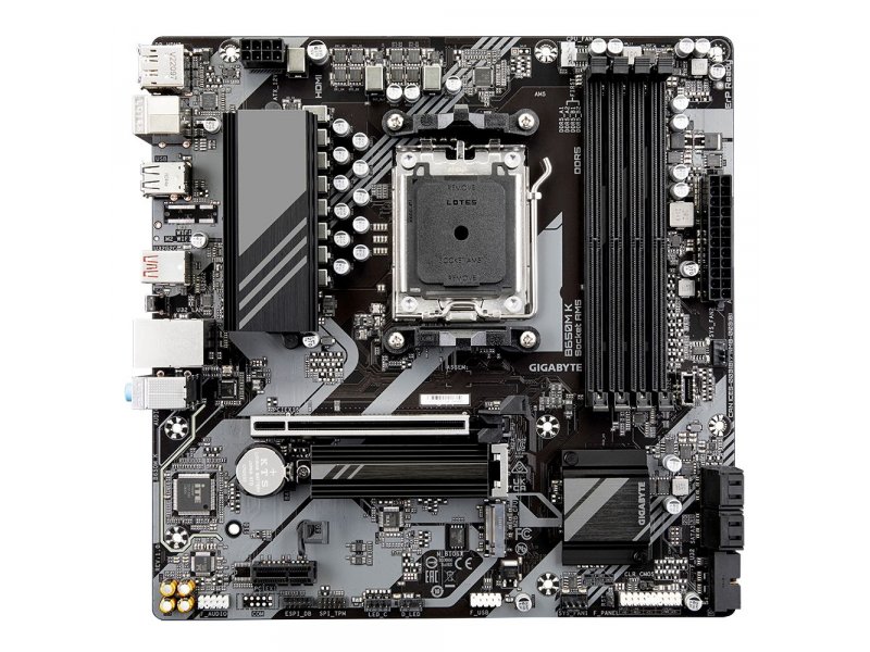 Материнская плата Gigabyte Ultra Durable B650M K, Socket AM5, AMD B650, mATX, RTL