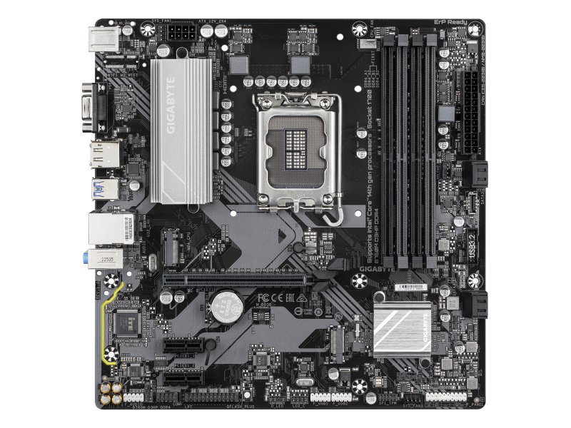 Материнская плата Gigabyte Ultra Durable B760M D3HP DDR4, Socket LGA 1700, Intel B760, mATX, RTL