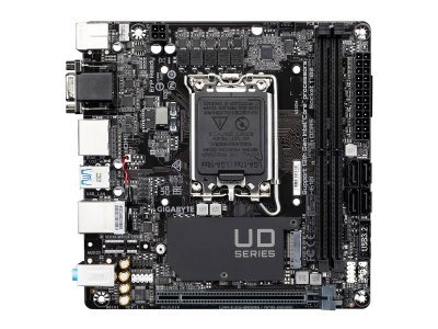 Материнская плата Gigabyte Ultra Durable H610I, Socket LGA 1700, Intel H610, mATX, RTL