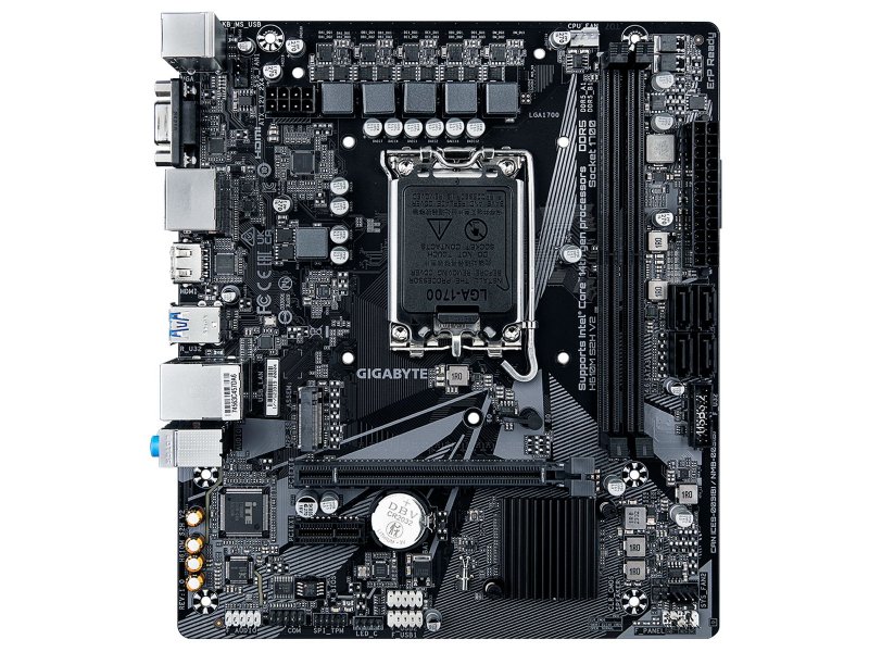 Материнская плата Gigabyte Ultra Durable H610M S2H V2, Socket LGA 1700, Intel H610, mATX, RTL
