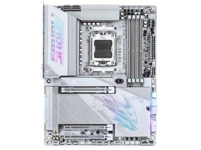 Материнская плата Gigabyte X870e Aorus Pro X3d Ice, Socket AM5, AMD X870E, ATX, RTL Материнская плата Gigabyte X870e Aorus Pro X3d Ice, Socket AM5, AMD X870E, ATX, RTL