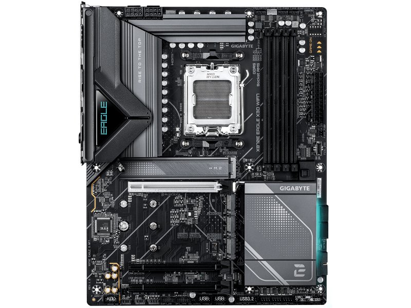 Материнская плата Gigabyte X870e Eagle X3d Wifi7, Socket AM5, AMD X870E, ATX, RTL
