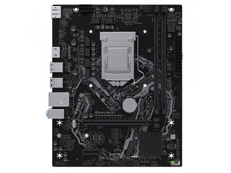 Материнская плата Maxsun MS-Challenger B460M-D, Socket LGA 1200, Intel B460, mATX, RTL [6940709663301]