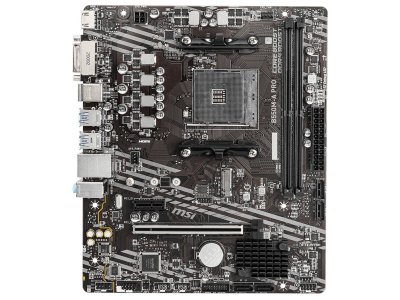 Материнская плата MSI B550M-A PRO, Socket AM4, AMD B550, mATX, RTL Материнская плата MSI B550M-A PRO, Socket AM4, AMD B550, mATX, RTL