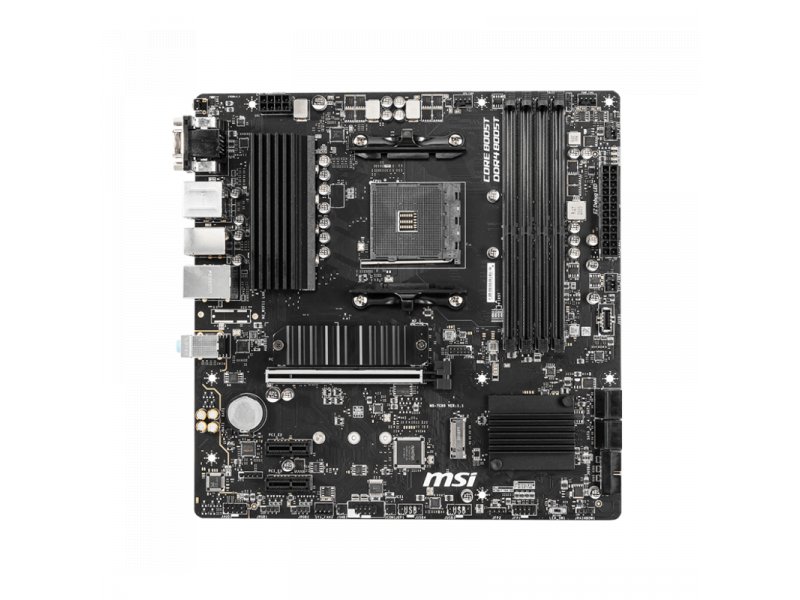 Материнская плата MSI B550M PRO-VDH, Socket AM4, AMD B550, mATX, RTL