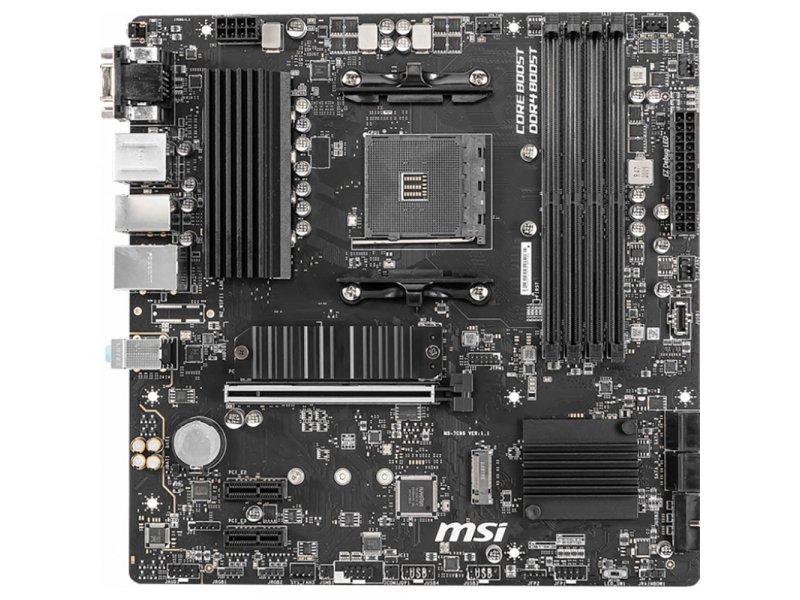 Материнская плата MSI B550M PRO-VDH, Socket AM4, AMD B550, mATX, RTL Материнская плата MSI B550M PRO-VDH, Socket AM4, AMD B550, mATX, RTL