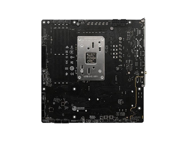 Материнская плата MSI B650M Project Zero B650, Socket AM5, AMD B650, mATX, RTL Материнская плата MSI B650M Project Zero B650, Socket AM5, AMD B650, mATX, RTL