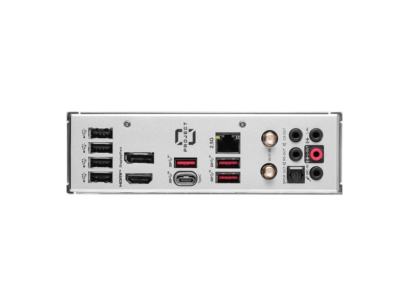Материнская плата MSI B760M Project Zero, Socket LGA 1700, Intel B760, mATX, RTL