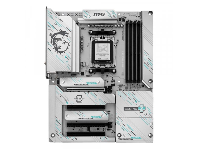 Материнская плата MSI B850 Gaming Plus Wifi Pz, Socket AM5, AMD B850, ATX, RTL