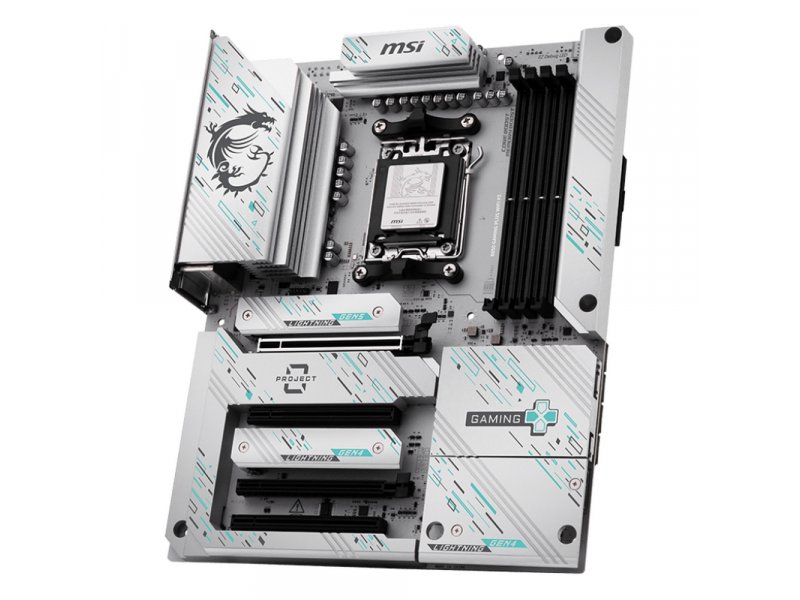Материнская плата MSI B850 Gaming Plus Wifi Pz, Socket AM5, AMD B850, ATX, RTL Материнская плата MSI B850 Gaming Plus Wifi Pz, Socket AM5, AMD B850, ATX, RTL