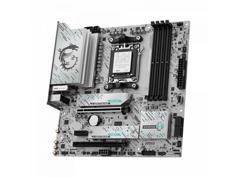 Материнская плата MSI B850M Gaming Plus Wifi, Socket AM5, AMD B850, mATX, RTL Материнская плата MSI B850M Gaming Plus Wifi, Socket AM5, AMD B850, mATX, RTL