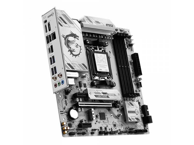 Материнская плата MSI B850M Gaming Plus Wifi6e, Socket AM5, AMD B850, mATX, RTL